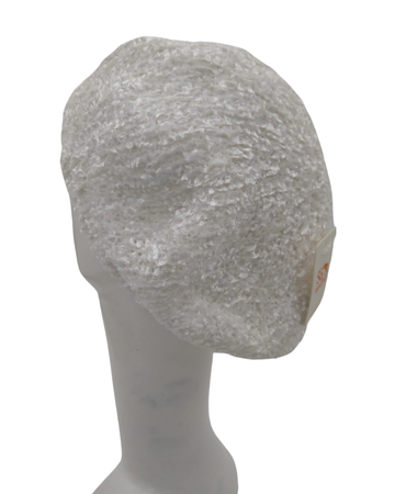 SG SG04-WL-WT Solid White Lined Chenille myselflingerie.com